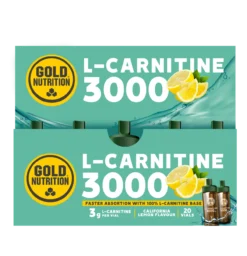 L-Carnitine 3000mg Ampolas Limão