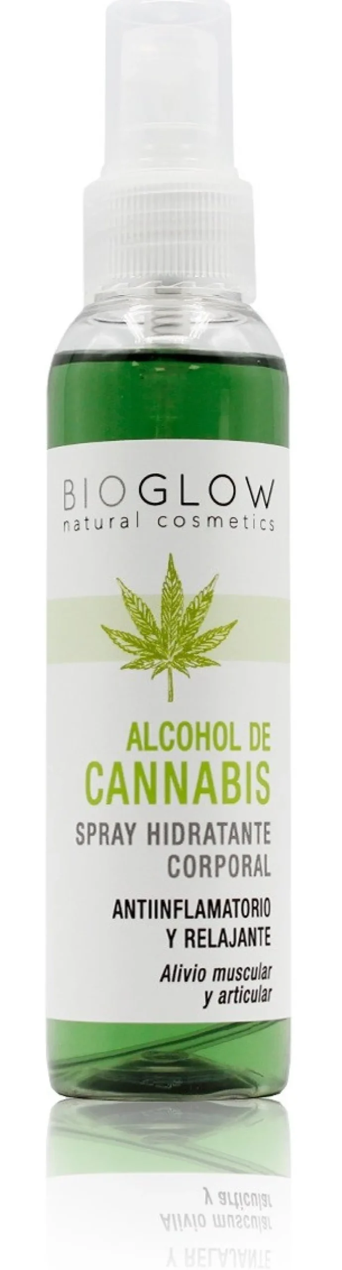 Álcool de Cannabis para Massagem Bioglow
