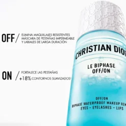 Le Biphase OFF/ON Desmaquilhante Bifásico para Olhos, Pestanas e Lábios