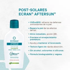 Leite Calmante Hidratante Aftersun com Aloe Vera