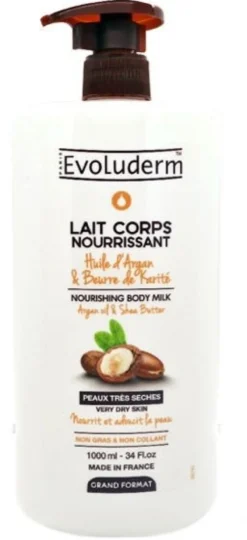 Leite Corporal Nutritivo Argão e Karité
