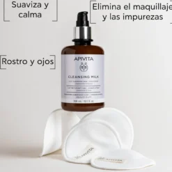 Leite de Limpeza 3 em 1 para o Rosto e os Olhos
