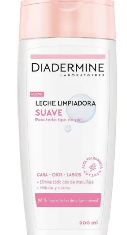 Leite de limpeza Suave para todo o tipo de pele