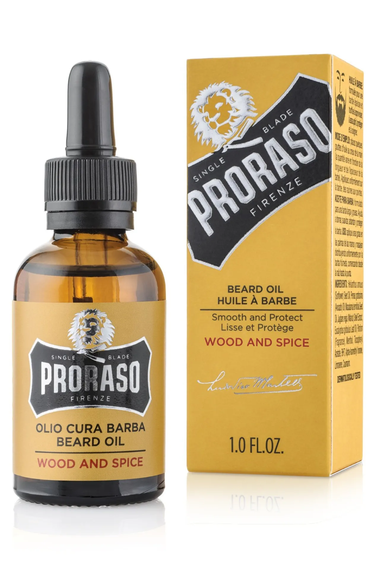 Óleo Barba Wood e Spice