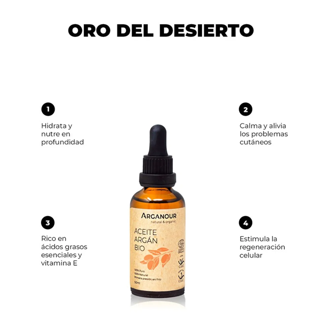 Óleo de Argão Puro 100% Bio