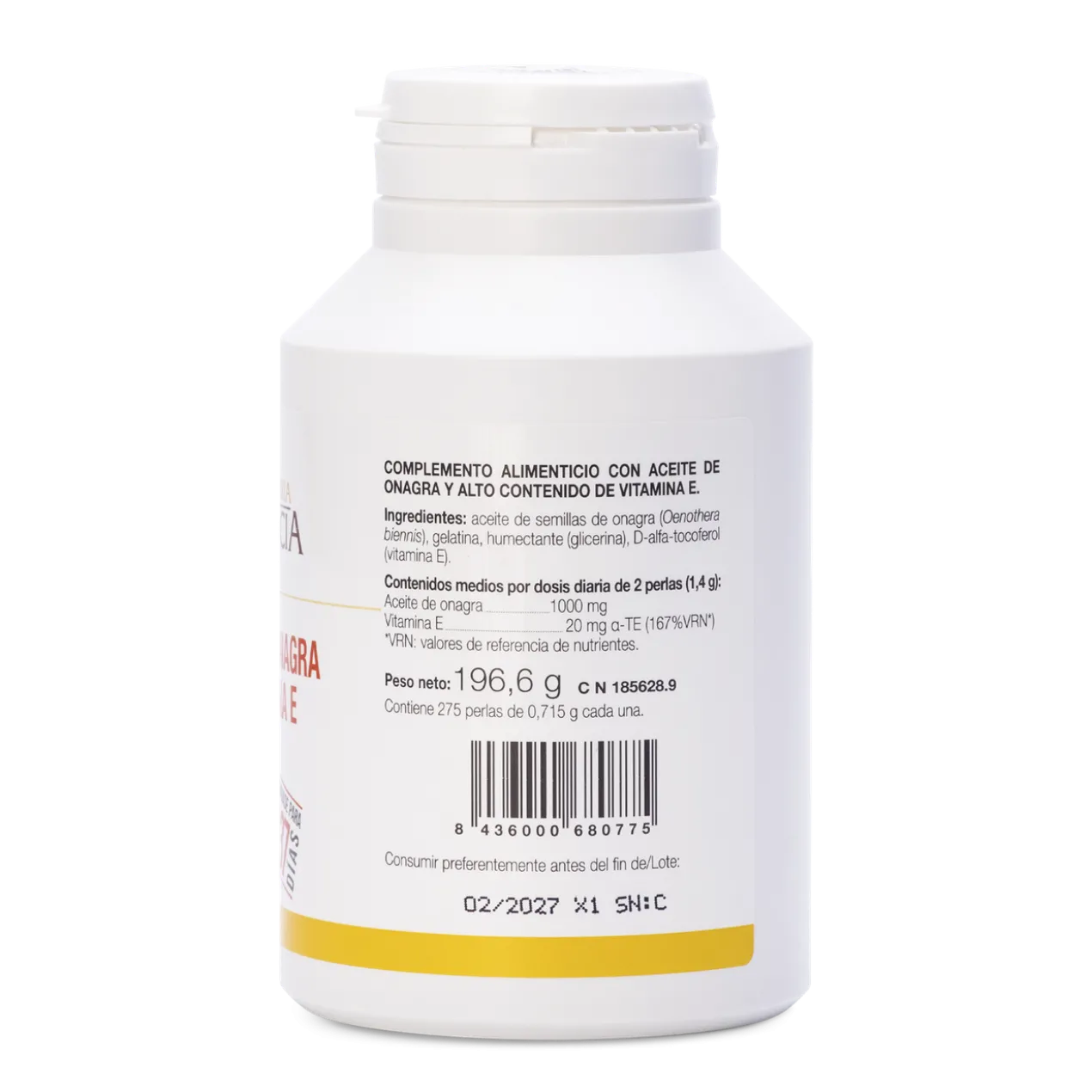 Óleo de Prímula e Vitamina E Pérolas