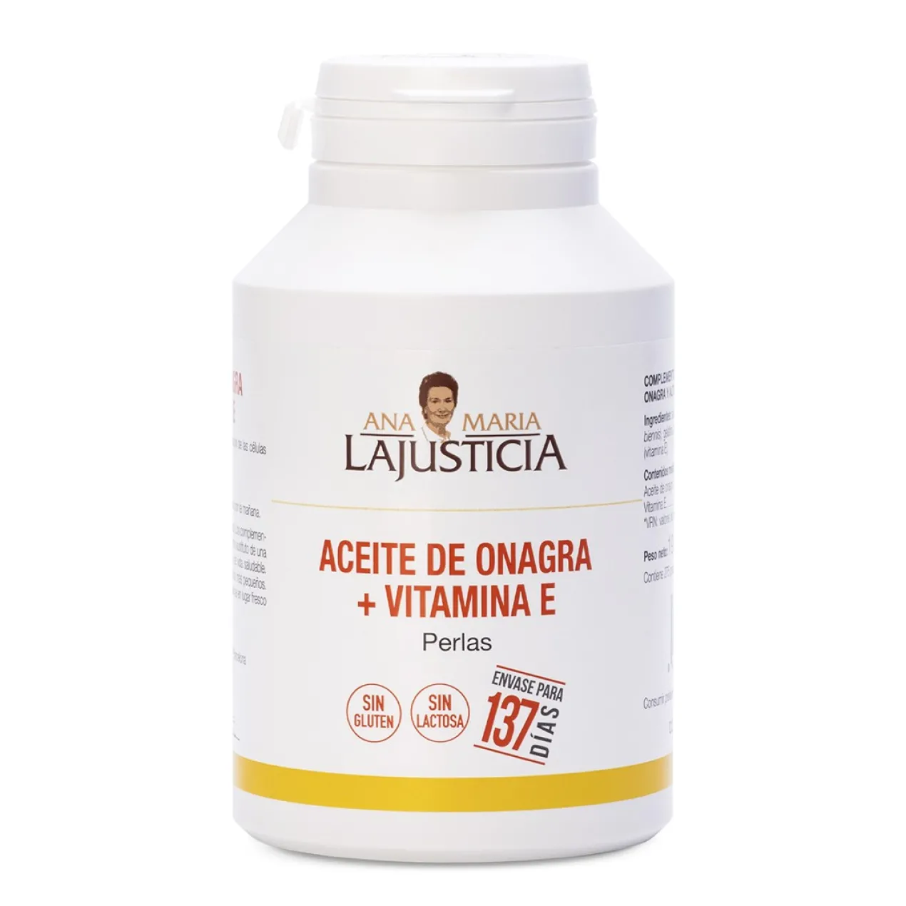 Óleo de Prímula e Vitamina E Pérolas