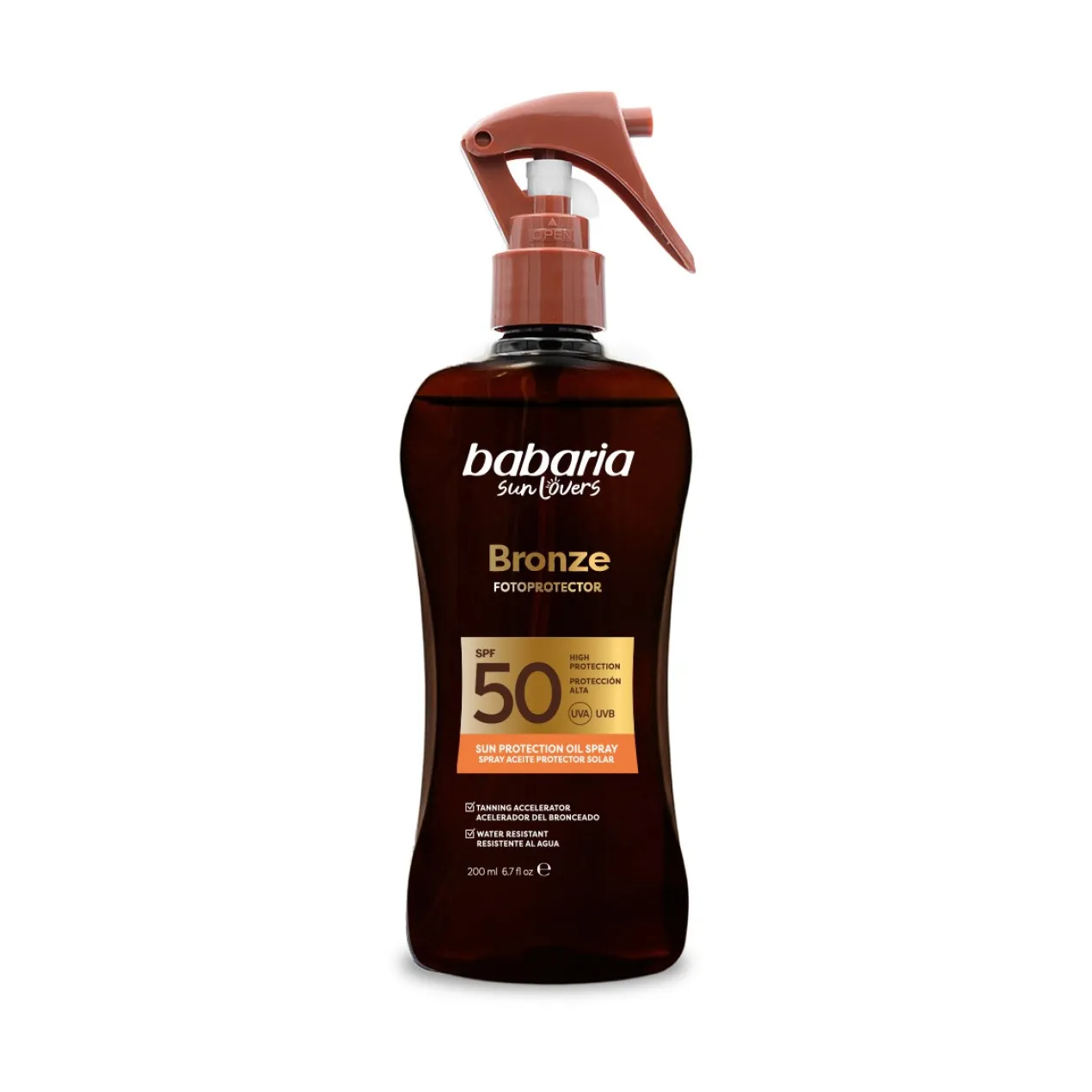 Óleo Protetor Solar Bronze SPF50