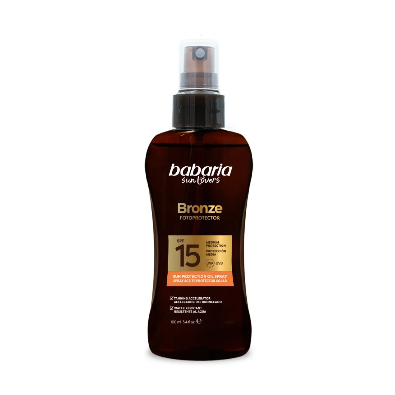 Óleo Protetor Solar Bronze SPF15