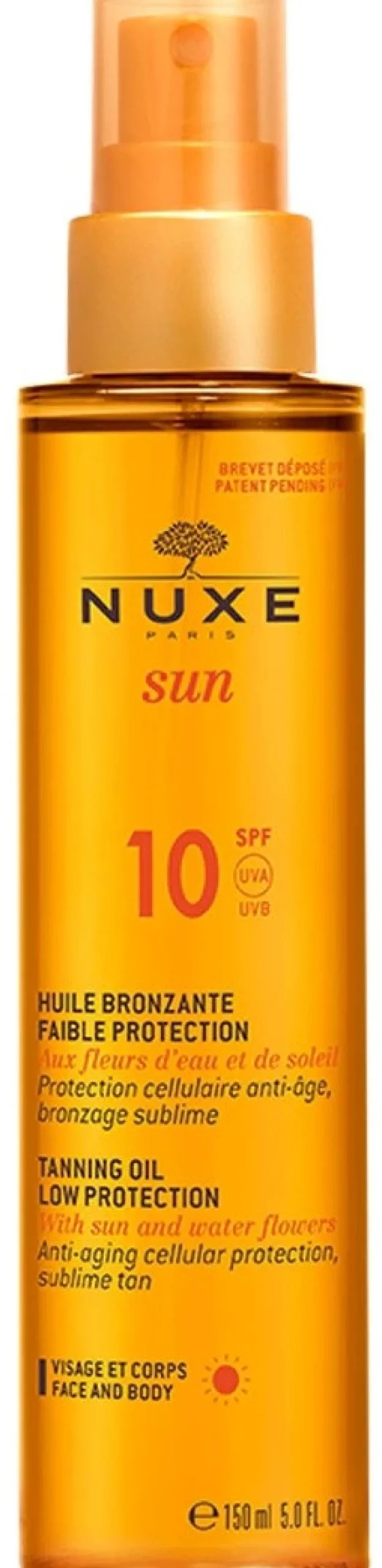 Óleo Solar Bronzeador Rosto & Corpo SPF10