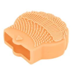 Limpador de Pincéis de Silicone Laranja