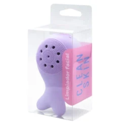 Limpador Facial Poros Silicone Roxo