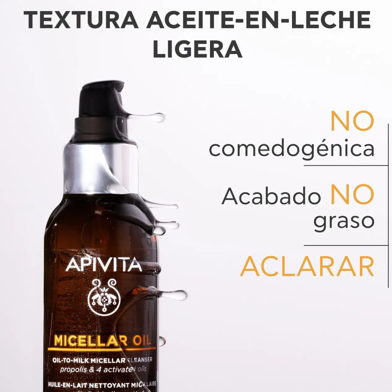 Limpador Micelar Óleo em Leite