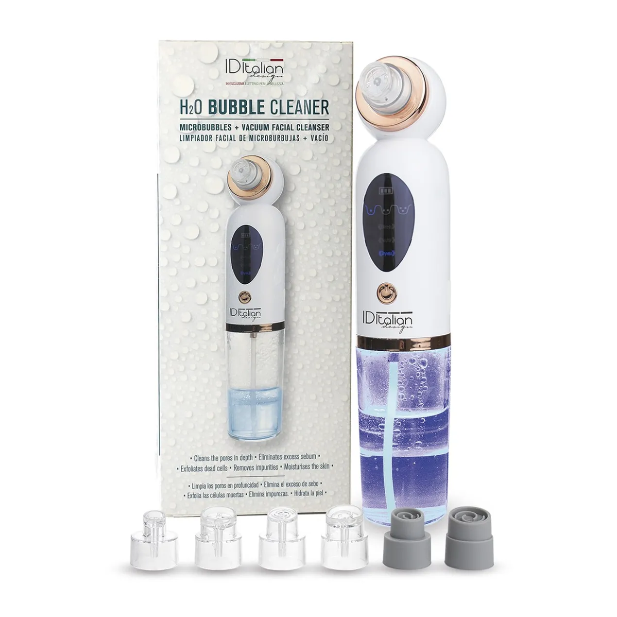 Limpeza de Poros com Micro-Bolhas Bubble Cleaner