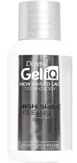 Limpeza e Brilho Final Gel iQ High Shine Cleanser Step 5