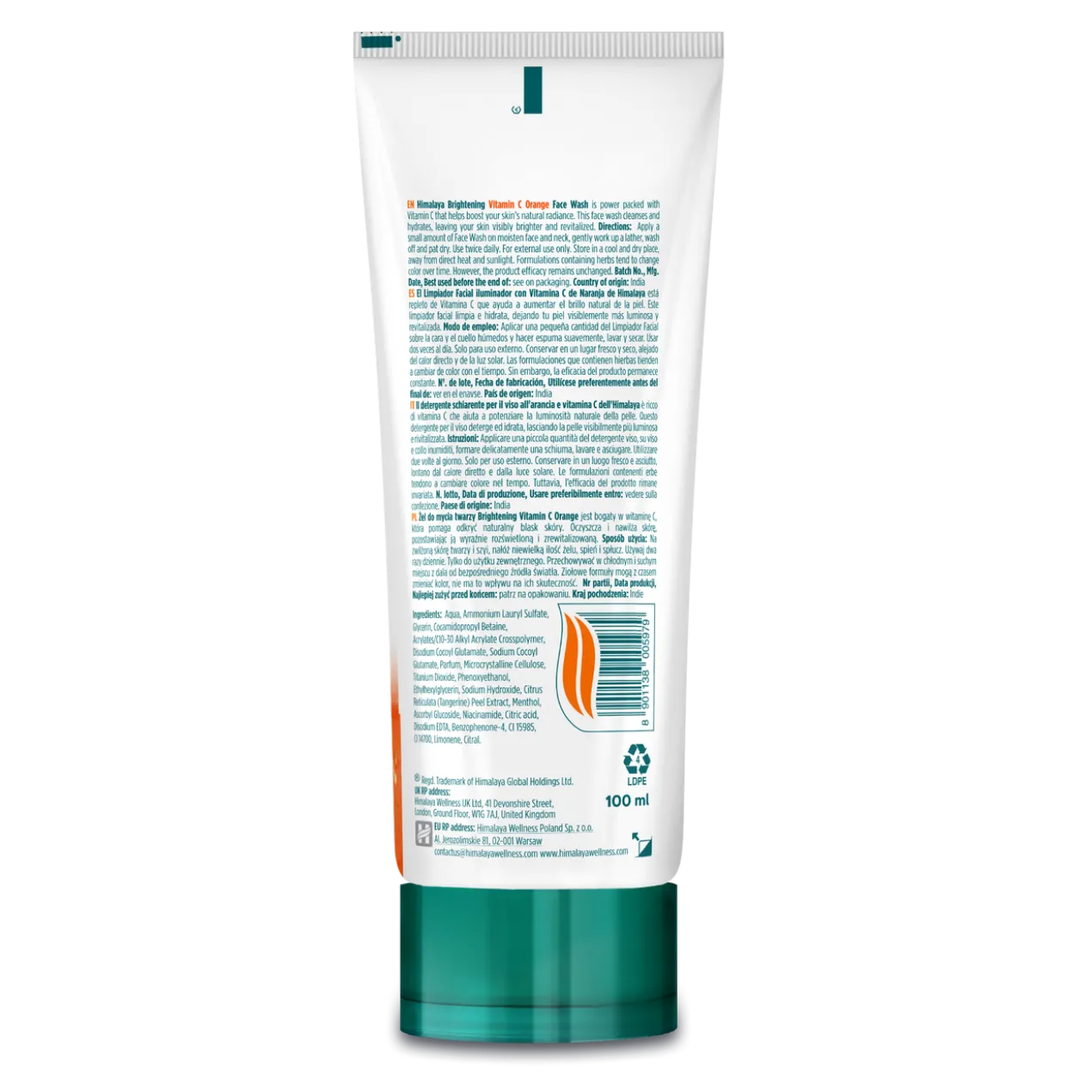Limpeza Facial Vitamina C Laranja