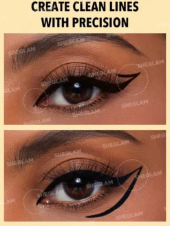 Line & Define Delineador de Olhos Líquido Resistente à Água