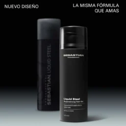 Liquid Steel Gel Extra-Forte para o Cabelo
