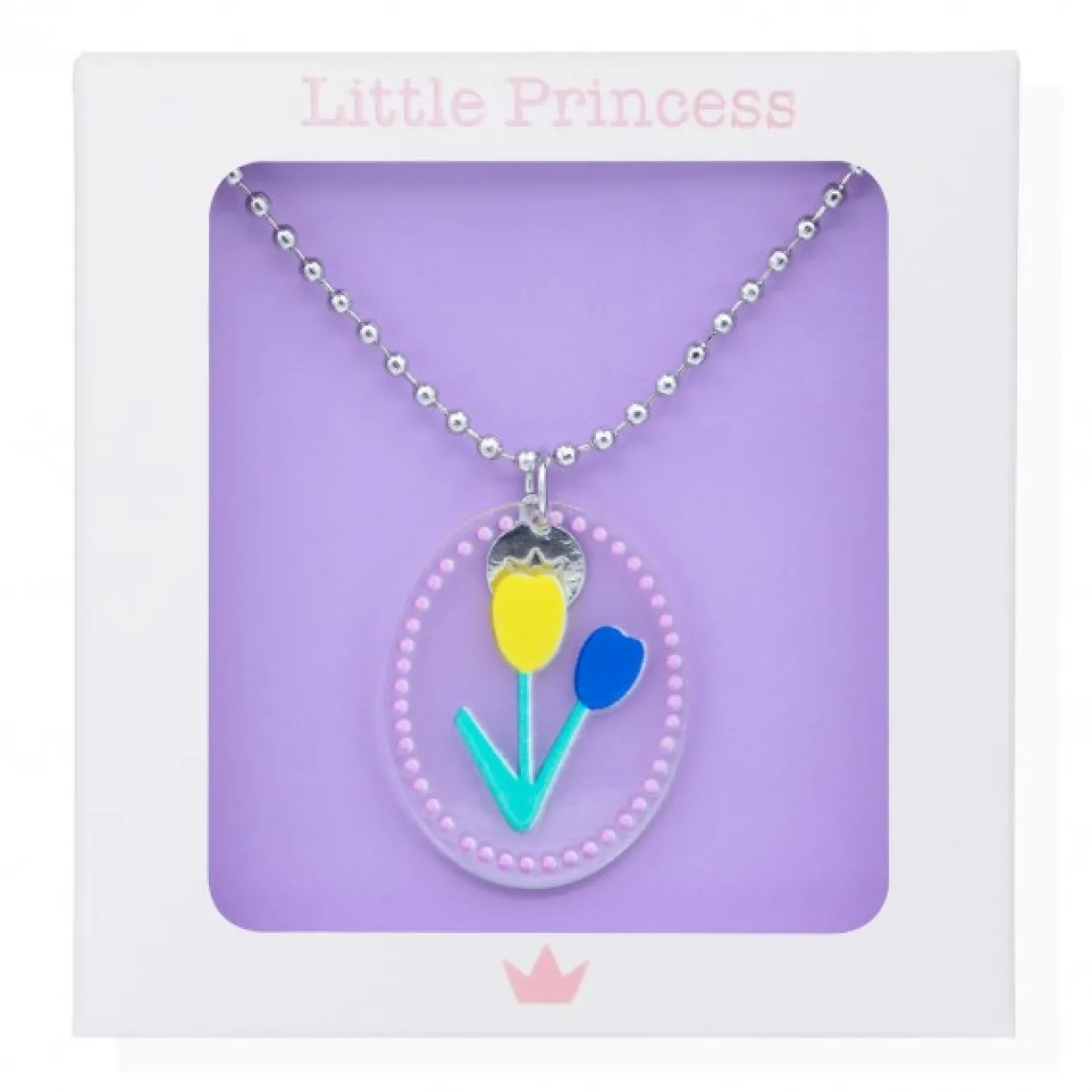 Little Princess Colar Charm Tulipa