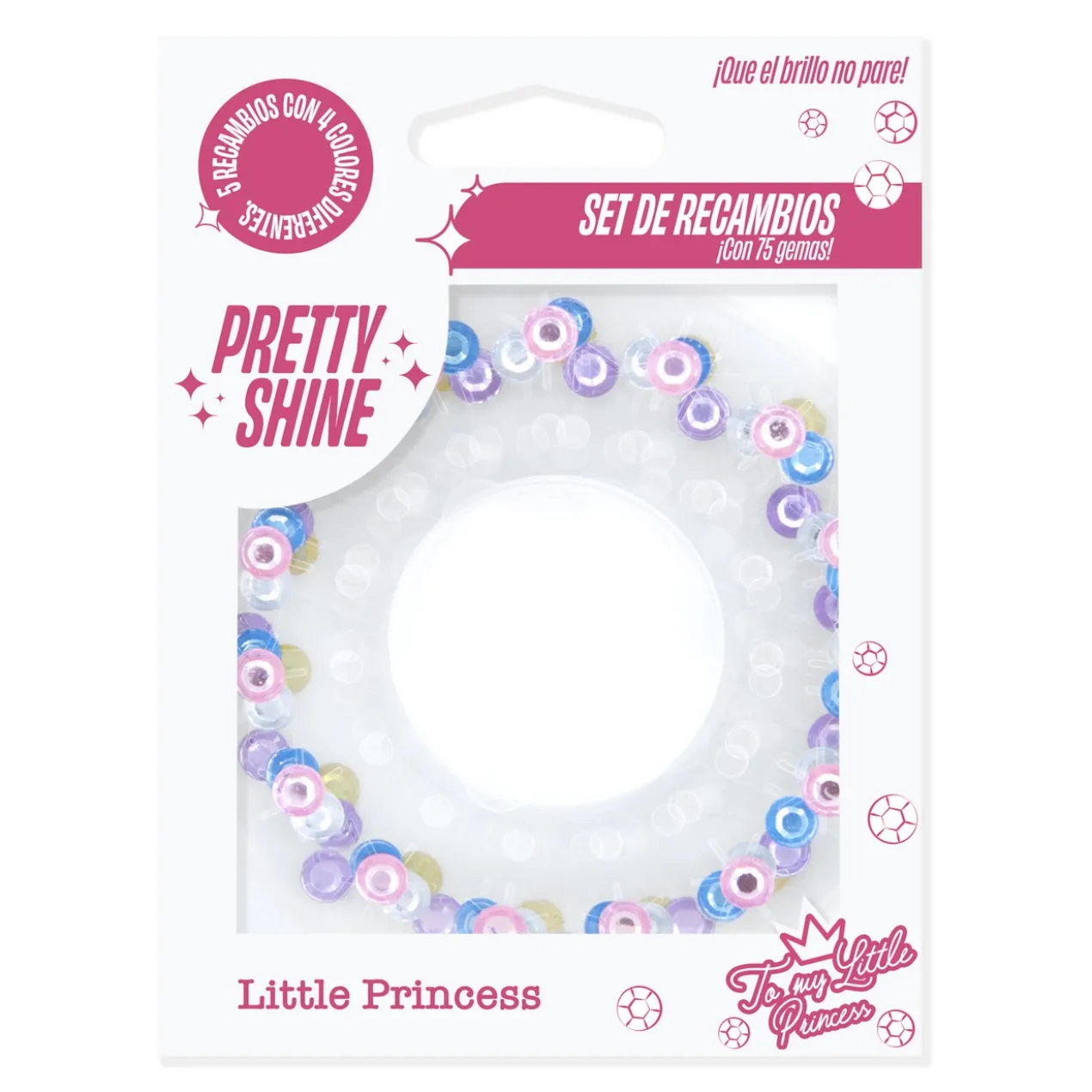 Little Princess Conjunto de Recargas Pretty Shine