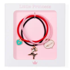 Little Princess Conjunto 3 Pulseiras Elásticas