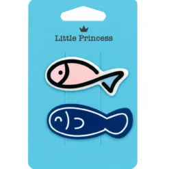 Little Princess Set 2 Ganchos Fishy