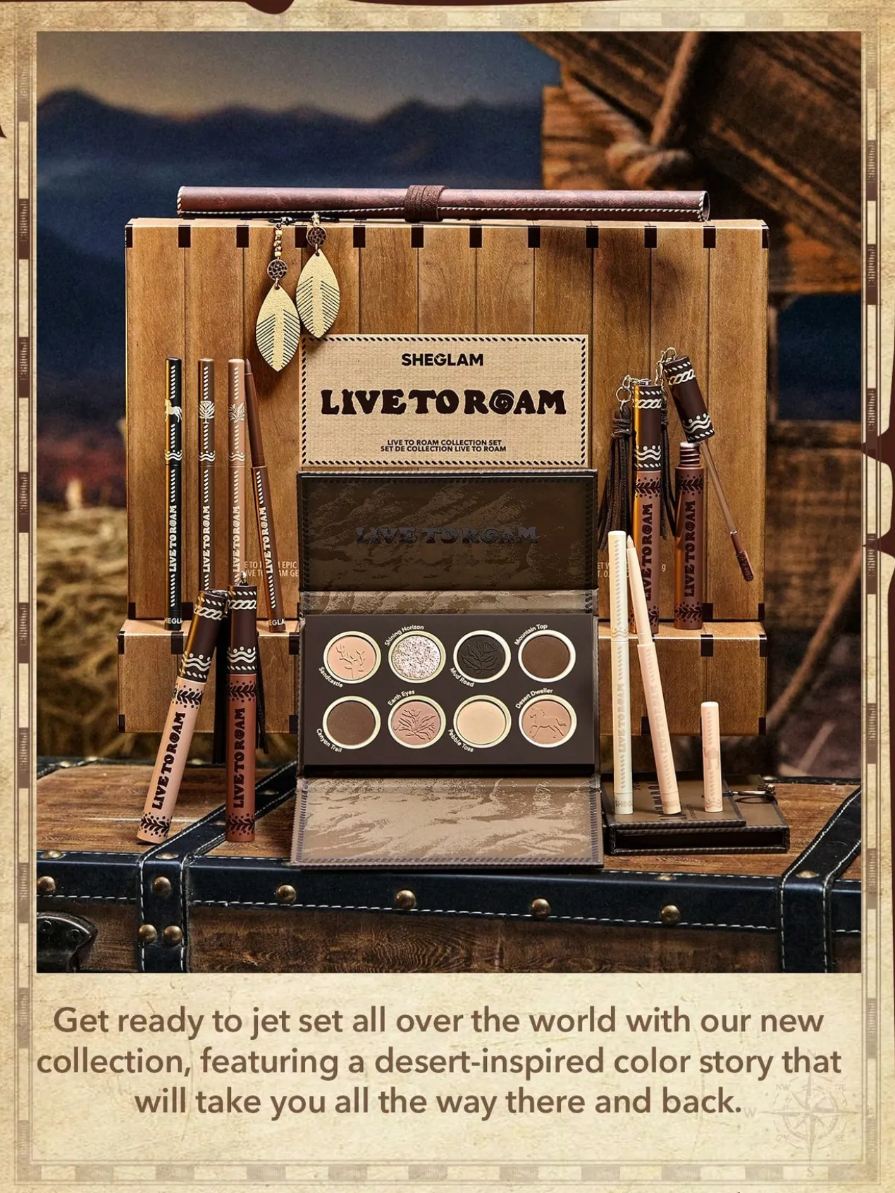 Live To Roam Paleta Sombra de Olhos