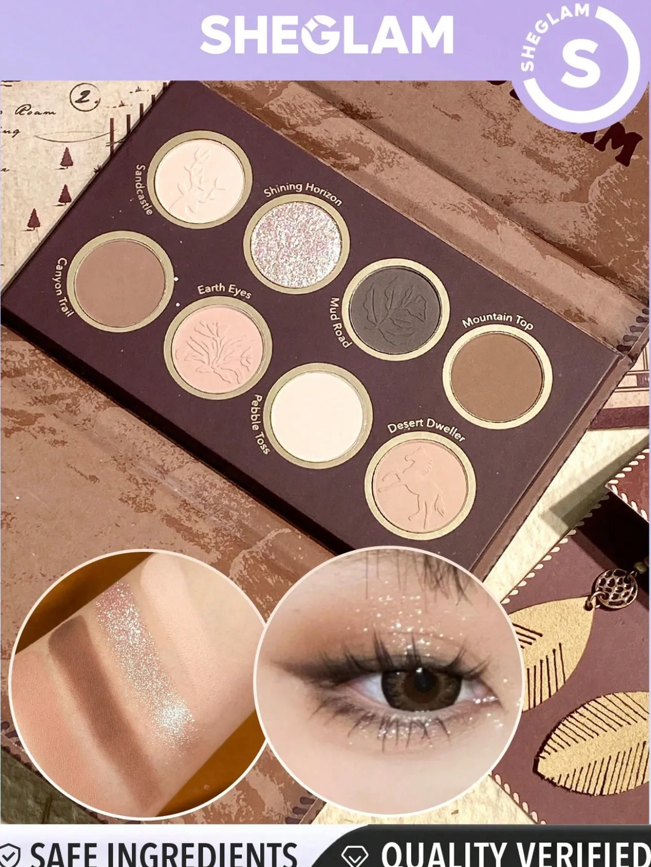 Live To Roam Paleta Sombra de Olhos