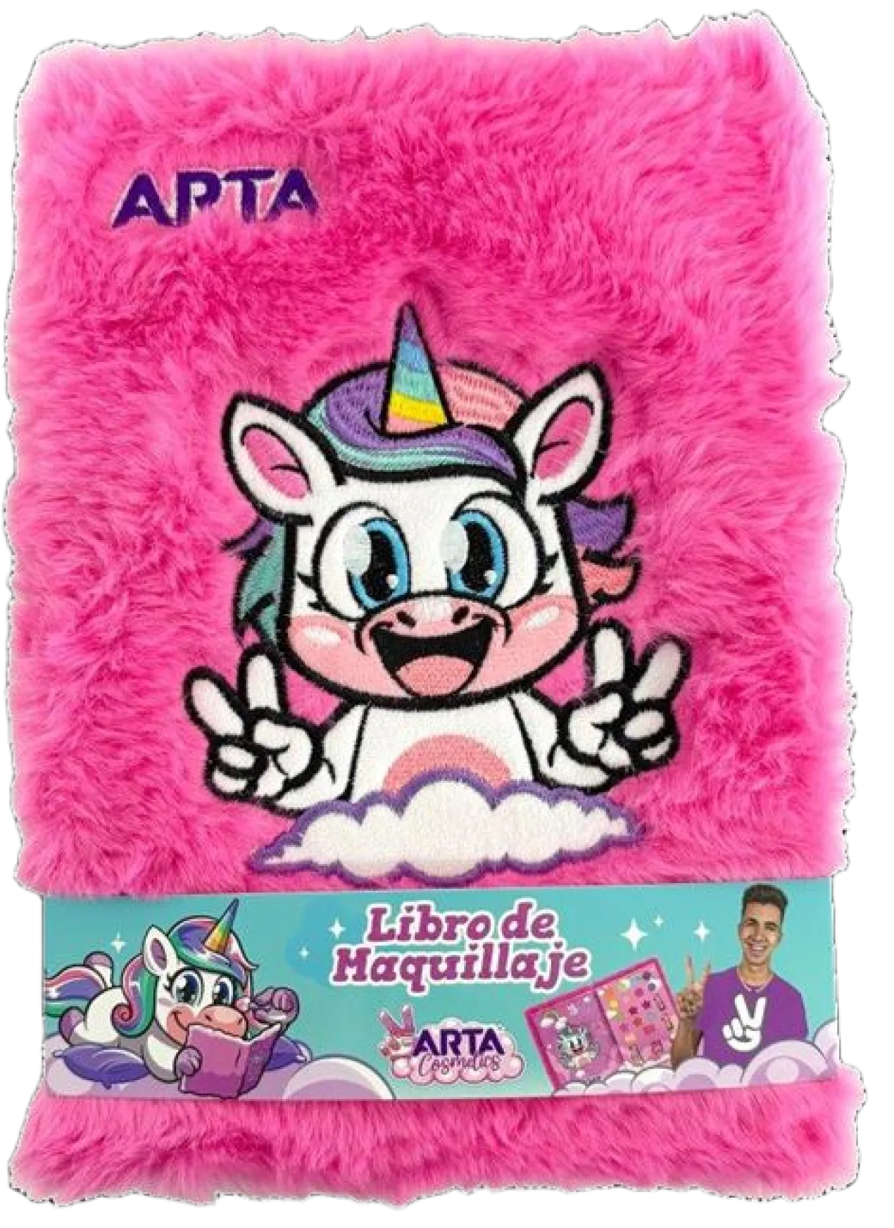 Livro de Peluche com Cosméticos