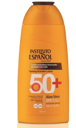 Loção Ativadora do Bronzeado + Proteção Solar SPF50+