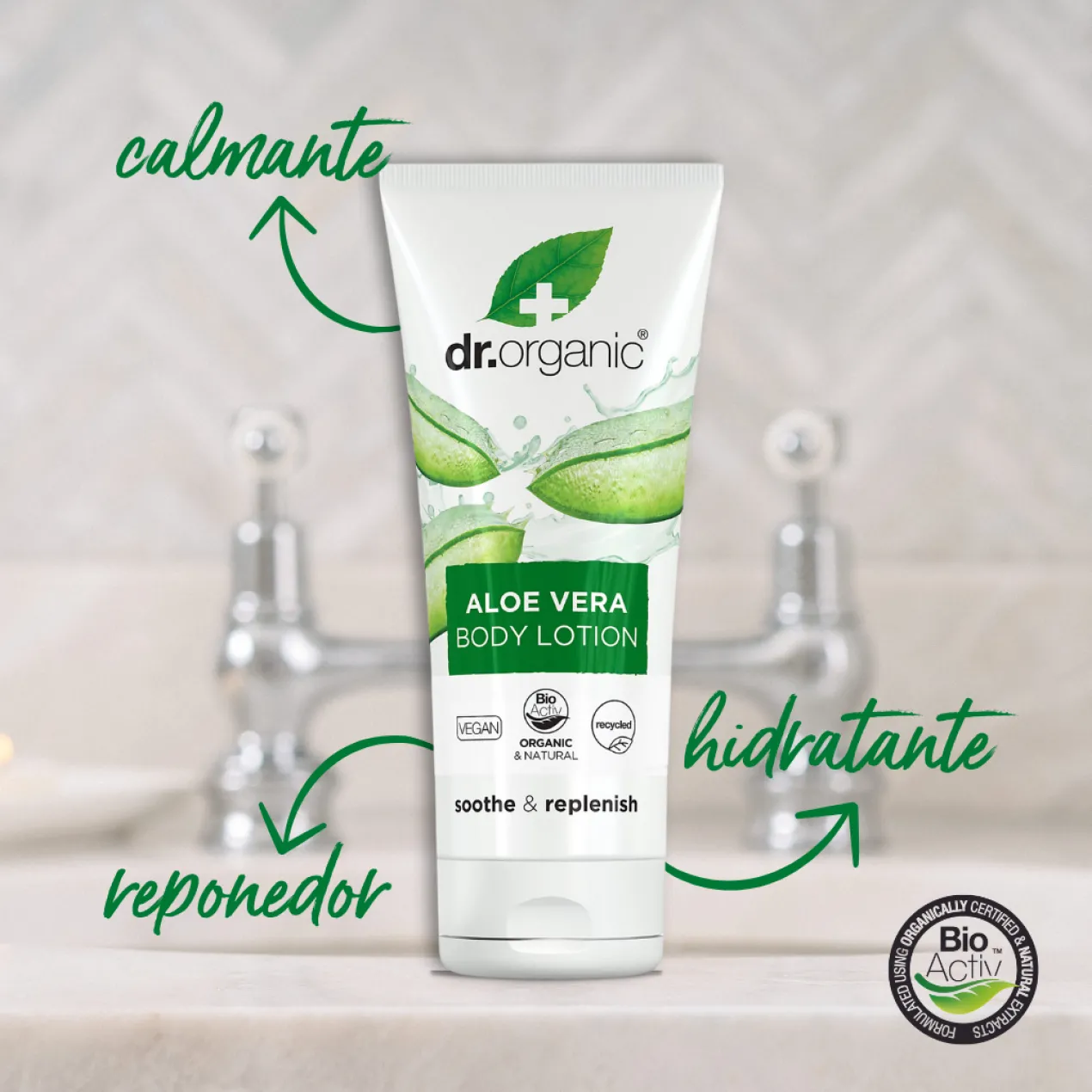 Loção Corporal com Aloe Vera