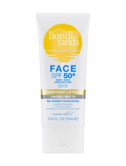 Loção Facial com Cor Mate Sem Fragrância SPF50+
