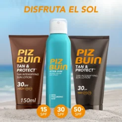 Loção Solar Intensificador do Bronzeado Tan & Protect