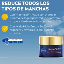 Luminous 630 Antimanchas Creme Reparador de Noite