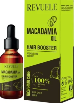 Macadamia Oil Hair Booster Óleo Capilar para Cabelo Pintado
