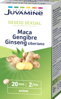 Maca + Gengibre + Ginseng Siberiano