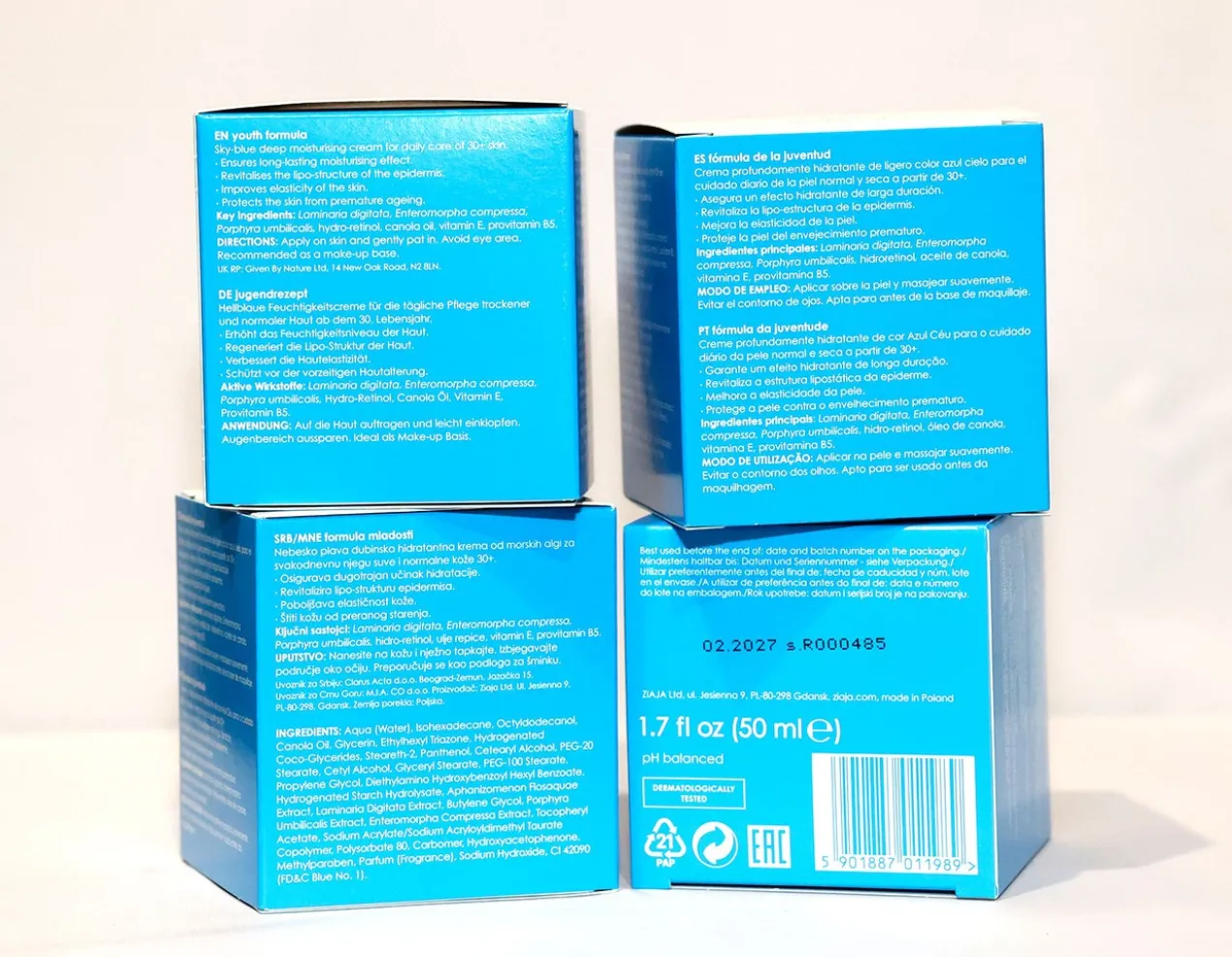 Marine Algae Creme Tensor Ativo