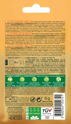 Mask Tissu Olhos Anti Fadiga