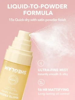 Matte Fresh Spray Fixador