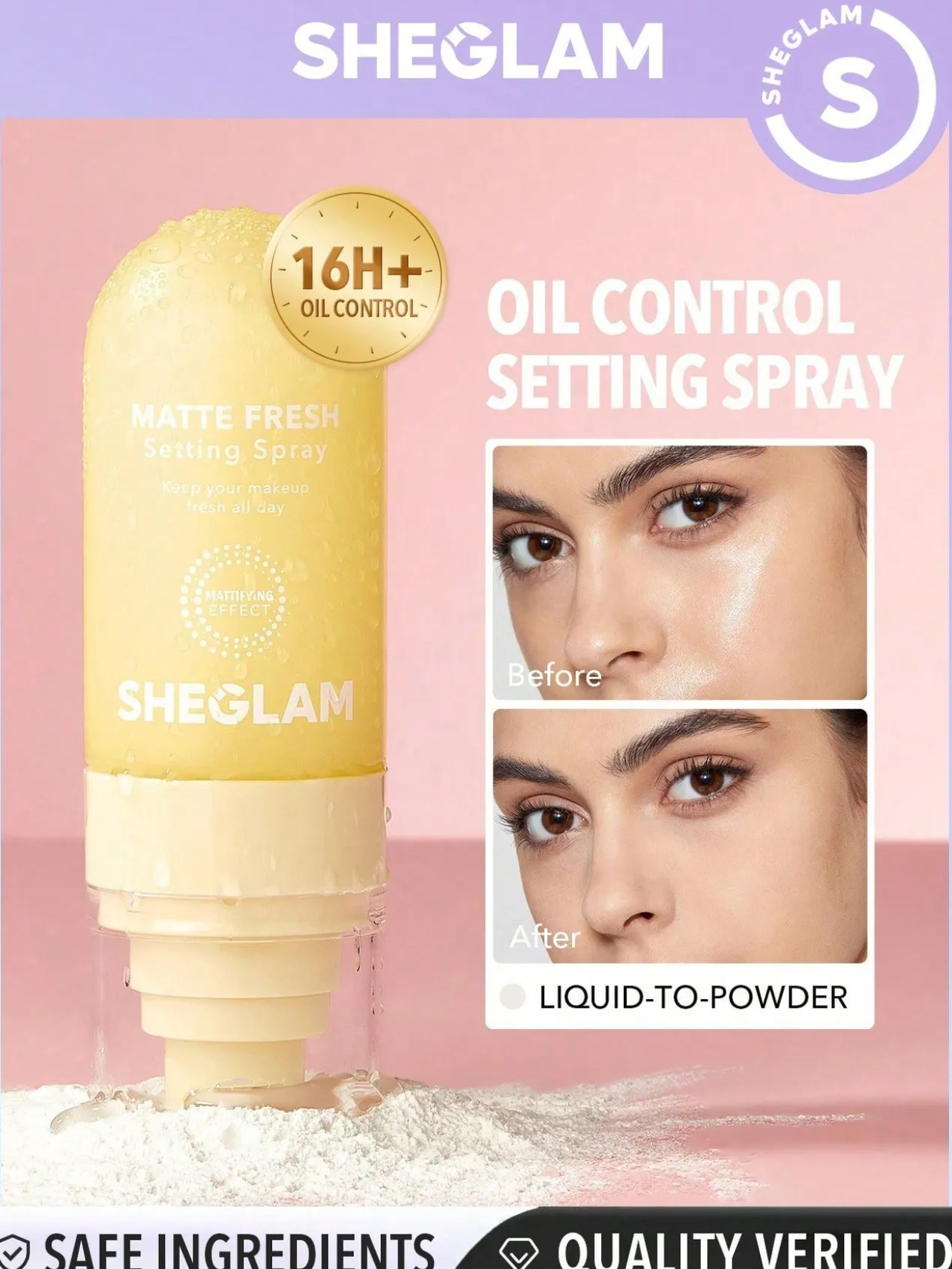 Matte Fresh Spray Fixador