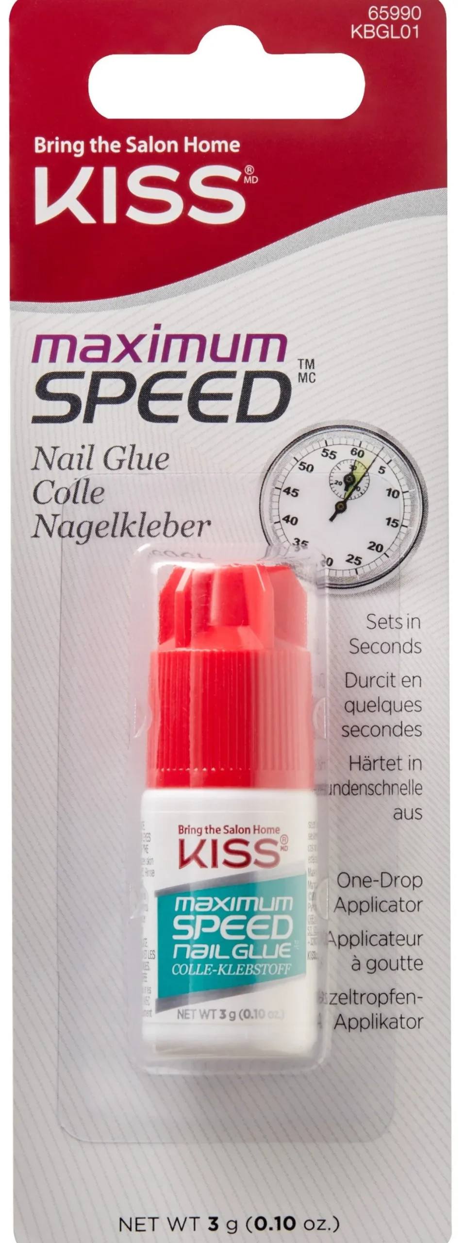 Maximum Speed Cola para Unhas