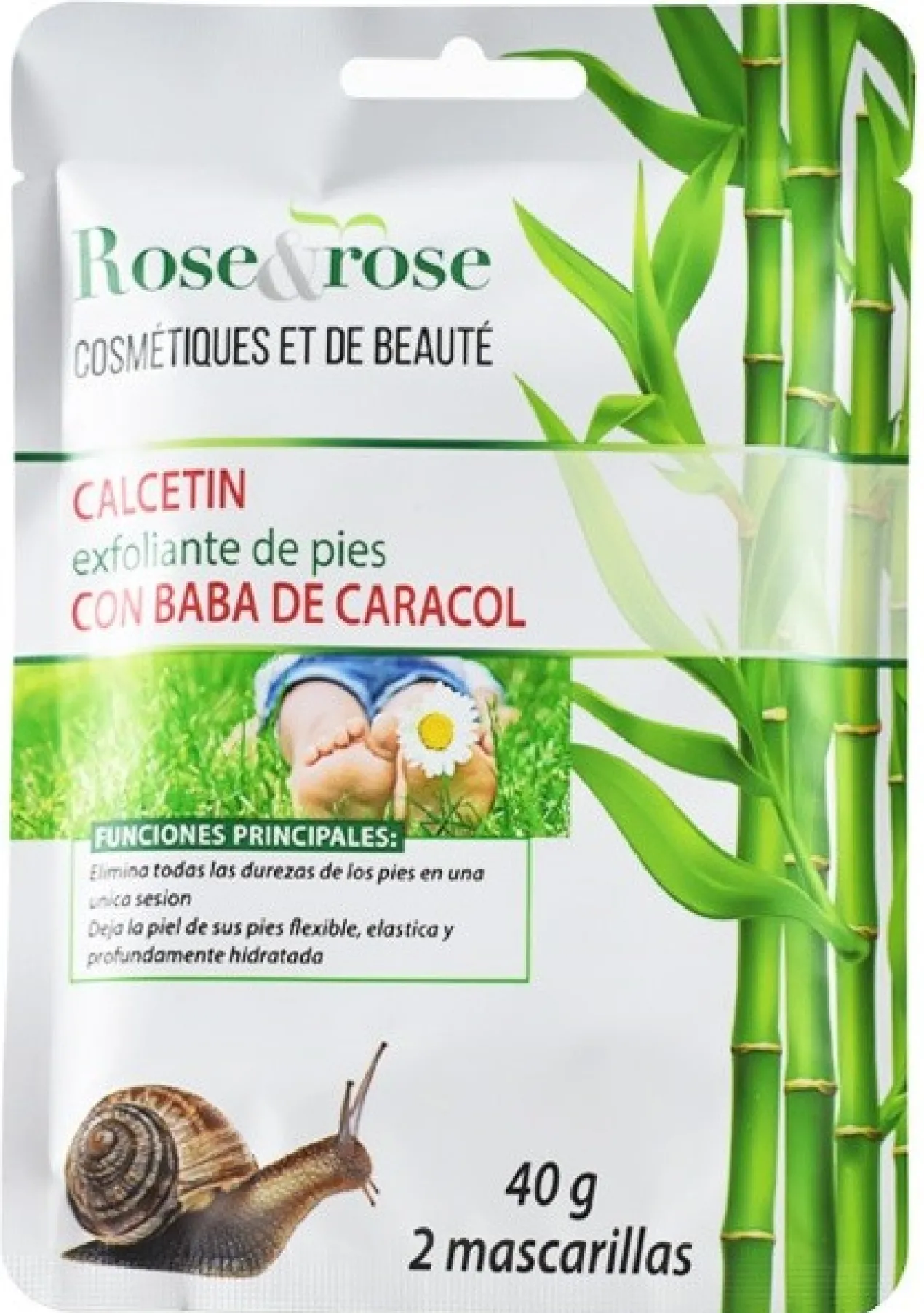 Meias esfoliantes para os pés