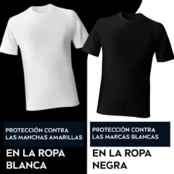 Men Black & White Invisible Desodorizante Roll On