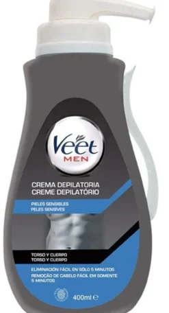 Men Creme Depilatório Peles Sensíveis