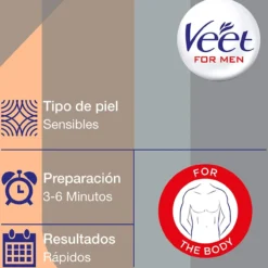 Men Creme Depilatório Peles Sensíveis