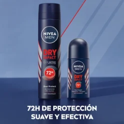 Men Dry Impact Desodorizante Roll-On 72h