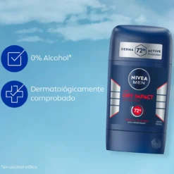 Men Dry Impact Desodorizante em Stick