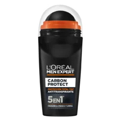 Men Expert Carbon Protect Desodorizante Roll-On Antitranspirante 5 em 1