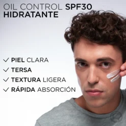 Men Expert Derma Control Oil Control Hidratante FPS30