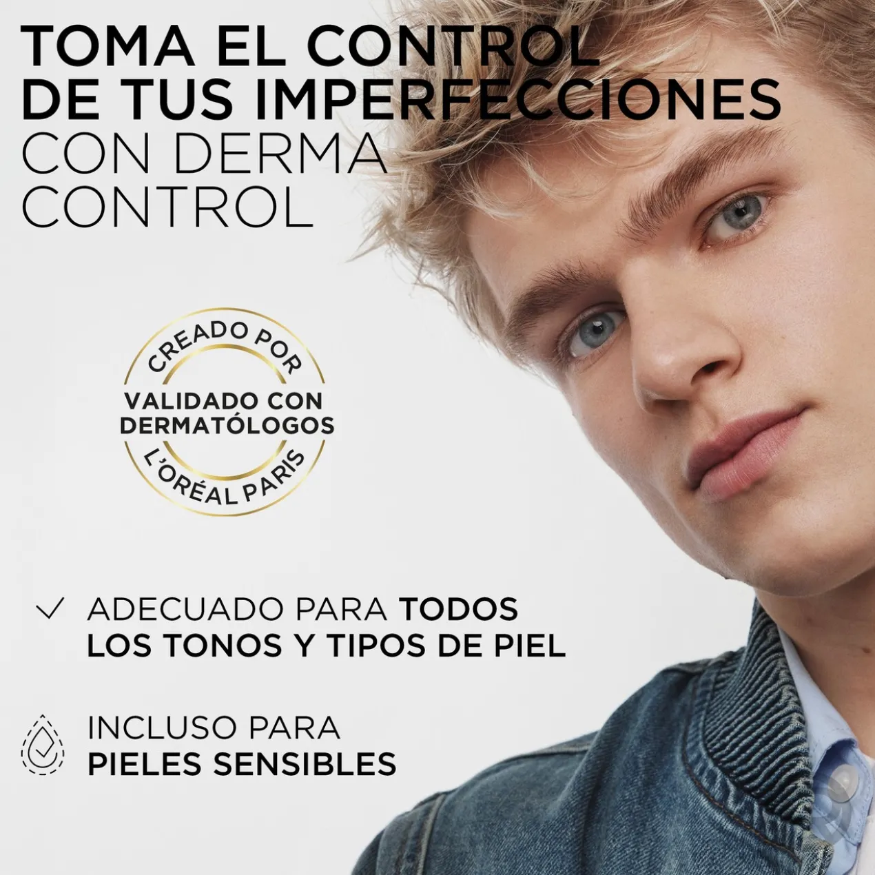 Men Expert Derma Control Sérum Anti-Imperfeições